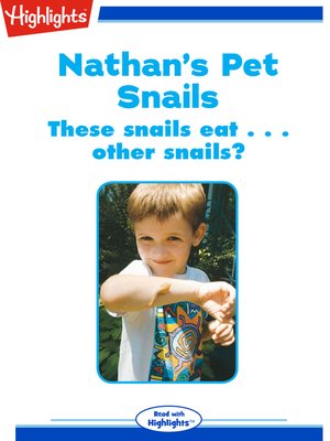 cover image of Nathan's Pet Snails